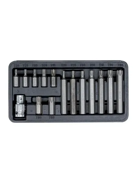 AVS Комплект вставок TORX T20-T55, 15 шт