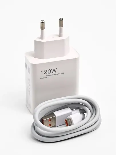 Быстрое зарядное устройство с кабелем Type-C/USB, мощностью 33/67/120 Вт, 6А - Аксессуары и запчасти