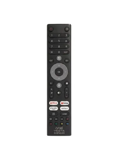 Пульт дистанционного управления для телевизоров Artel Vesta Shivaki Bluetooth + 2батарейки - Оборудование для телевизоров