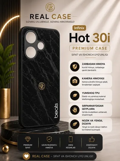 Чехол для смартфонов Infinix Hot 30i - Аксессуары и запчасти