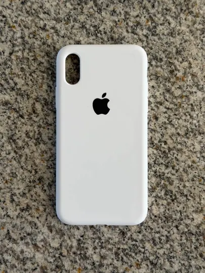 Чехол на iPhone XS/X, силиконовый - Аксессуары и запчасти