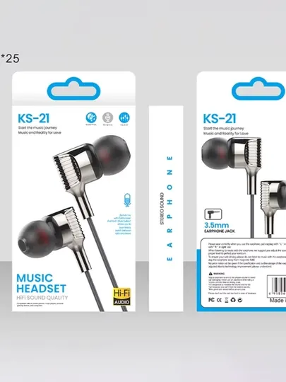 Проводные вакуумные наушники с микрофоном для Samsung, Redmi, Xiaomi, HONOR и компьютеров - Наушники