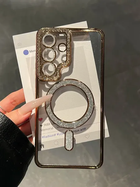 Чехол О'кейси, MagSafe, для Samsung Galaxy S26 Plus, матовый, черный