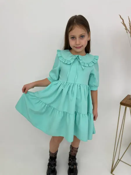 DaniellaKids Платье летнее в сад короткий рукав
