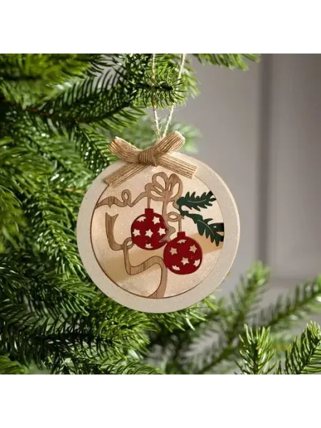 Luazon Lighting Новогодняя ёлочная игрушка с подсветкой
