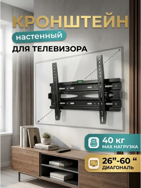 GT Кронштейн для телевизора для большинства моделей