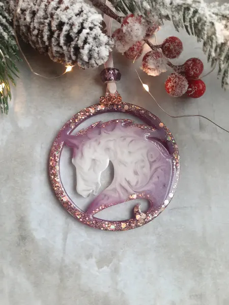 Ёлочная игрушка лошадь