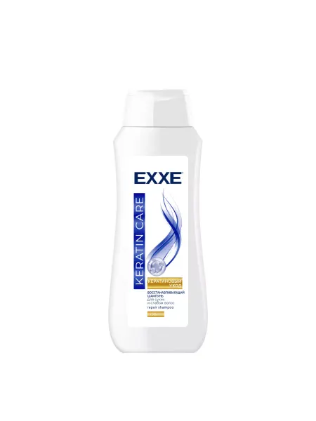 EXXE Шампунь для волос Keratin Care "Кератиновый уход", 400 мл