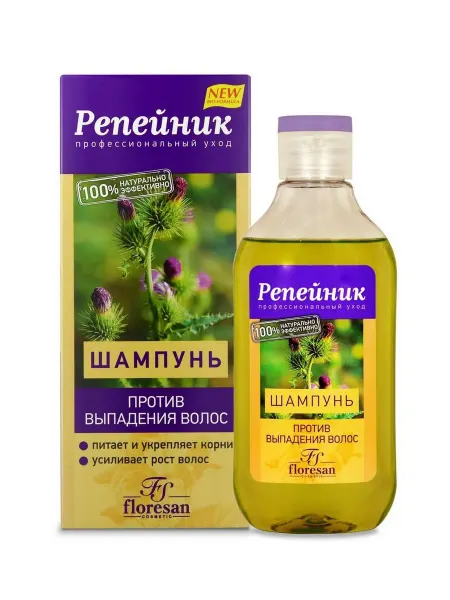 Floresan Шампунь против выпадения волос с репейником 250мл