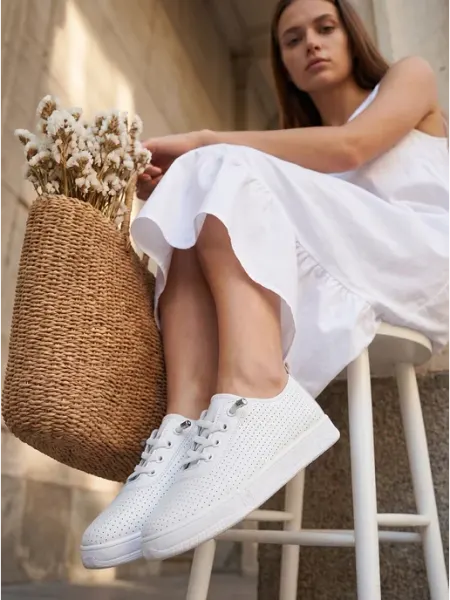 Beon Wear Кроссовки летние дышащие сеточка натуральная кожа