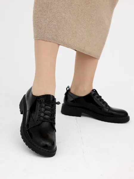 Beon Wear Полуботинки классические туфли на низком каблуке