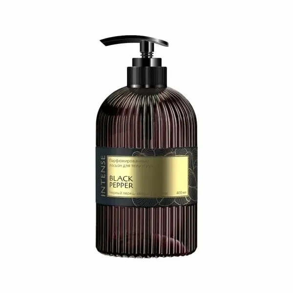 Лосьон д/рук и тела парфюм. Intense Black pepper/чёрн. перец 400 мл. с дозатор. Clean&Green CG8543