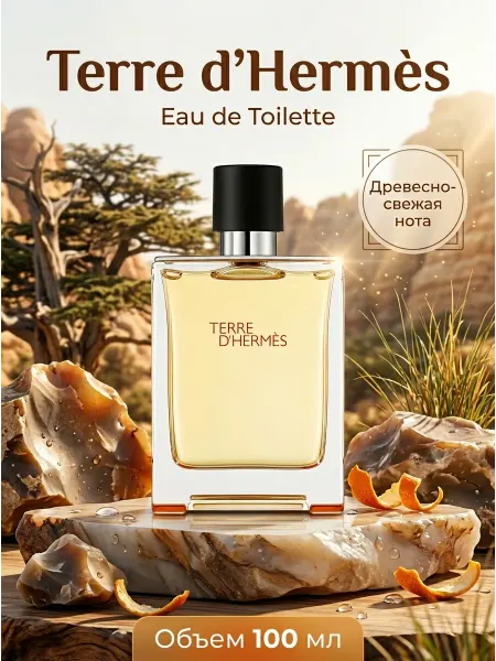Hermès Туалетная вода для мужчин свежая древесная