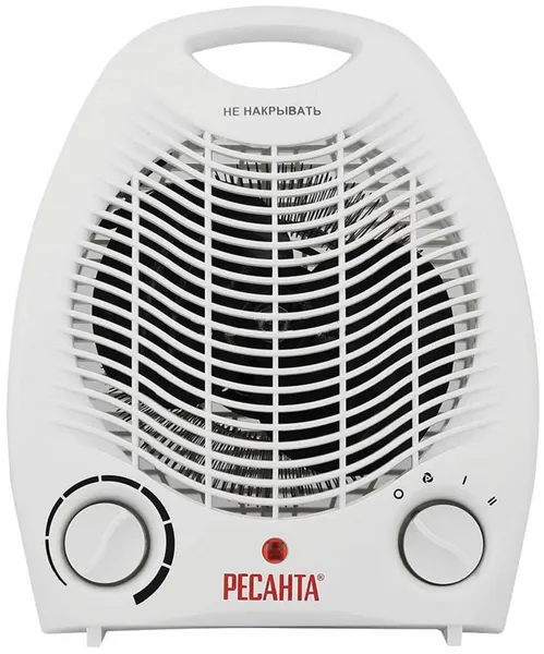 Тепловентилятор РЕСАНТА ТВC-1, 2 кВт, 20 м², белый