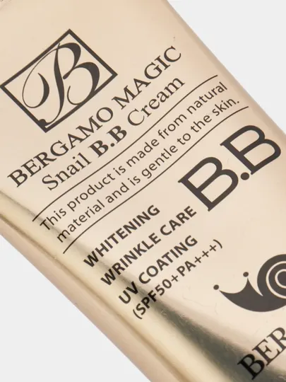 Тональный крем для лица, Bergamo BB, матирующий, увлажняющий, с SPF, 50 мл