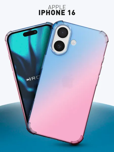 Rosco Чехол на iPhone 16 противоударный градиент