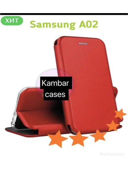 Kambar cases Чехол на телефон Samsung Galaxy A02 книжка