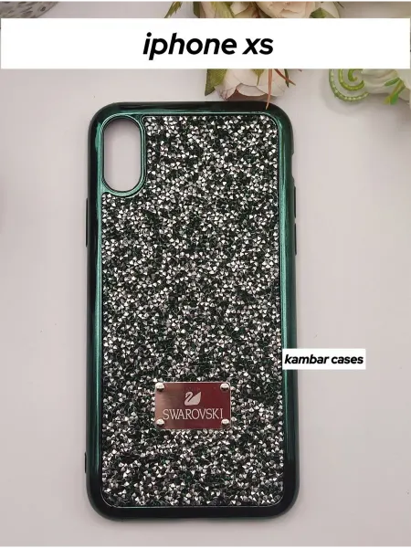 Kambar cases Чехол на телефон iPhone XS кристаллами Swarovski