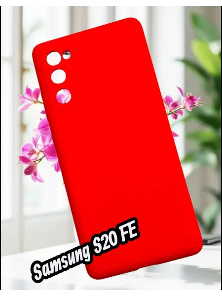 Kambar cases Чехол на Samsung S20 FE силиконовый soft-touch