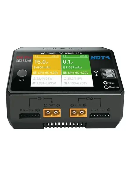 Зарядное-разрядное устройство HOTA D6 Pro AC DC для
