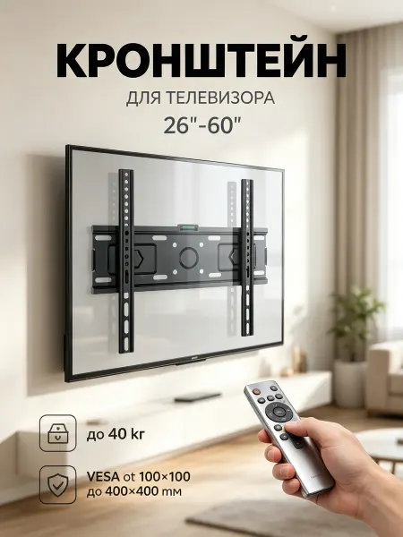 TOBI Кронштейн для телевизора 26-60" надежный