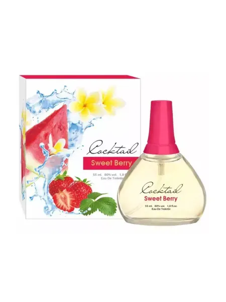 Unitop Духи женские стойкие Cocktail Sweet Berry 55 мл