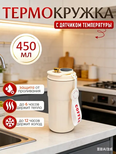 Best_store Автомобильная термокружка для кофе туристический термос
