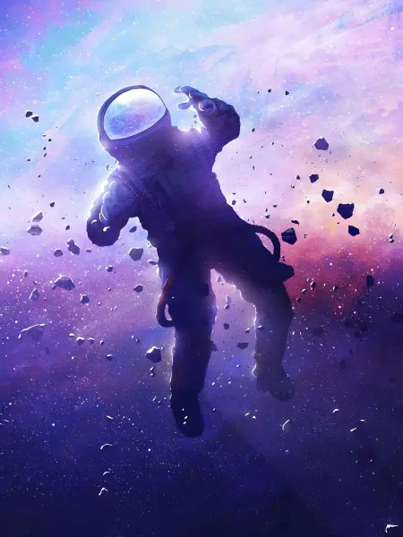 Best-Arts Постер ламинированный, интерьерный, космос