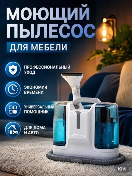 Моющий пылесос для автомойки и детейлинга салона