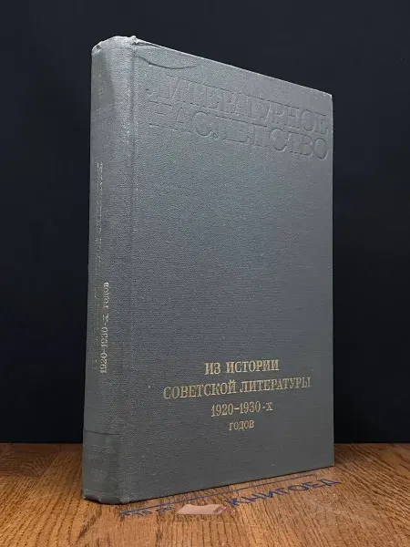 Наука Из истории советской литературы 1920 - 1930-х гг. Том 93