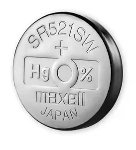 Батарейка Maxell SR 379 (521 SW) AG0, 1шт