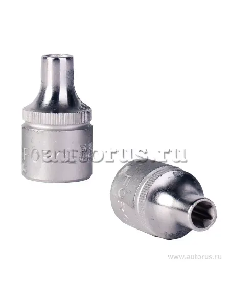 FORCE Головка E10 внешний TORX 1 2DR короткая