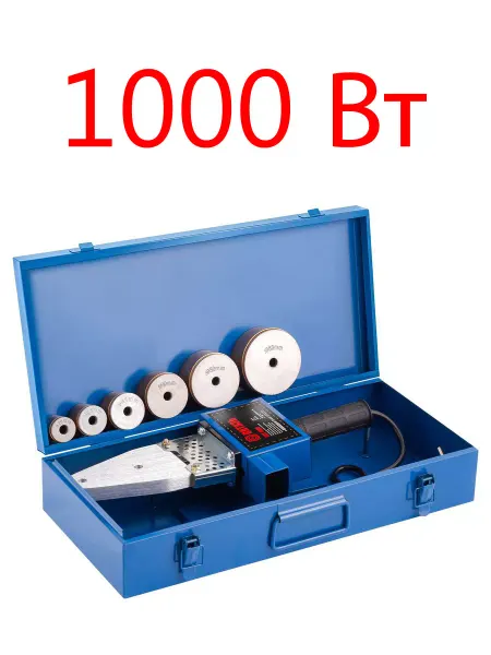 Витязь Паяльник пластиковых труб ППТ-1000, 1000Вт