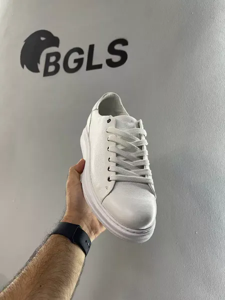 BGLS Кеды кроссовки кожаные натуральные