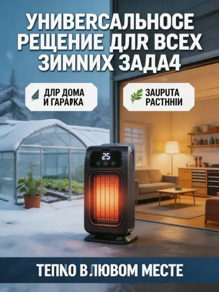 Обогреватель настенный