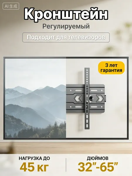Nice Device Кронштейн для телевизора настенный долговечный