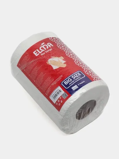 Бумажные полотенца Elma Big Size, трехслойные бумажные полотенца
