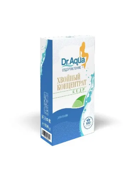 Dr. Aqua Хвойный концентрат кедр 800 гр