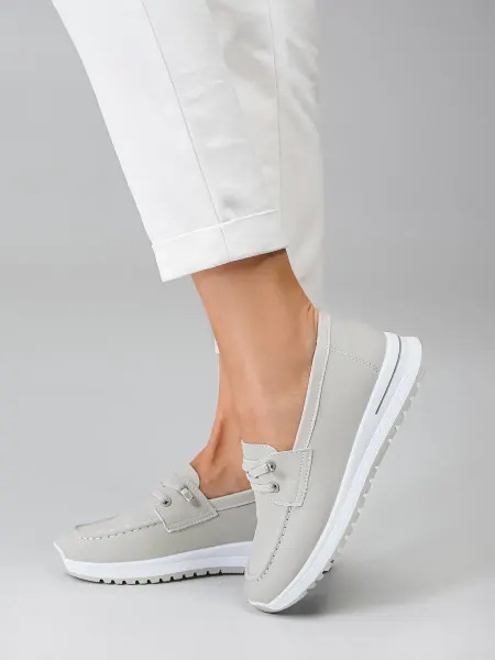 BIG Store Shoes Мокасины летние мягкие на платформе