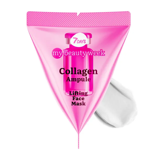 Маска для лица 7 Days My Beauty Week Collagen, ночная, 7г