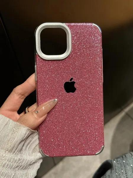 Чехол О'кейси, для iPhone 15, легкий, эстетичный, с принтом, розовый