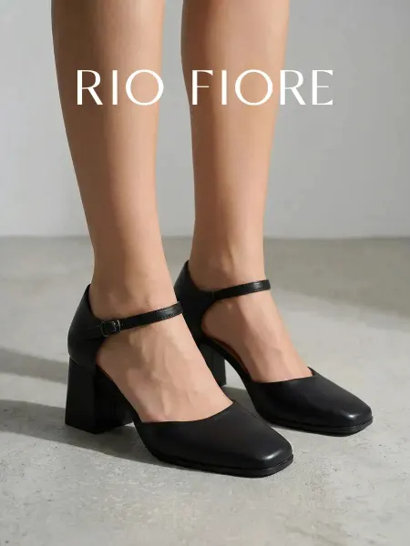Rio Fiore Туфли на устойчивом каблуке с ремешком