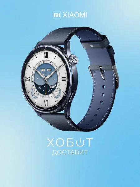 Смарт-часы Xiaomi Watch S5 46 мм синий (BHR08ITGL)