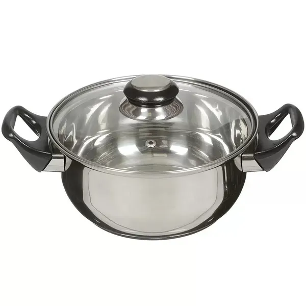 Mallony Кастрюля BAK-02 кастрюля с крышкой 2,0л