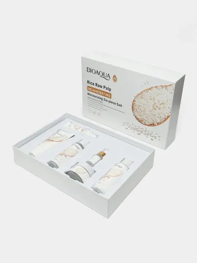 Мини набор для ухода за лицом, маленький набор косметики BIOAQUA, мини набор