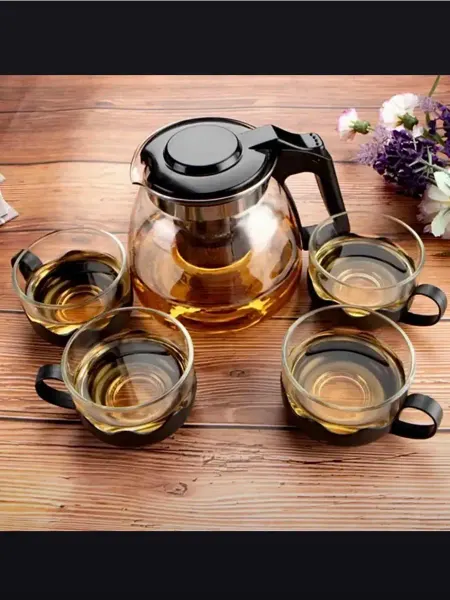 Yaskitch Заварочный чайник с кружками