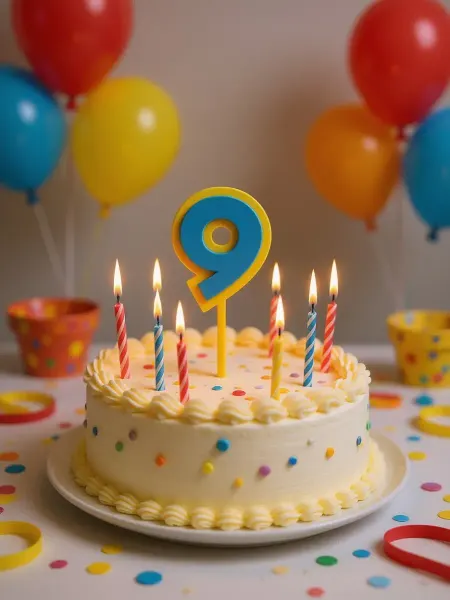 Топпер Щенячий патруль для торта "9"