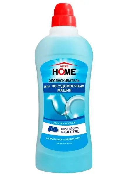 Vitex Home Ополаскиватель для посудомоечных машин, 1 л