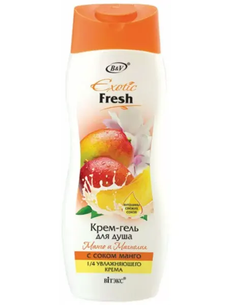 Витэкс Крем-гель для душа Exotic fresh Манго и магнолия 500 мл
