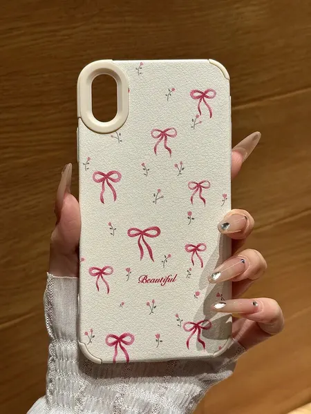 Чехол О'кейси, для iPhone X/XS, защита камеры, принт, белый/черный